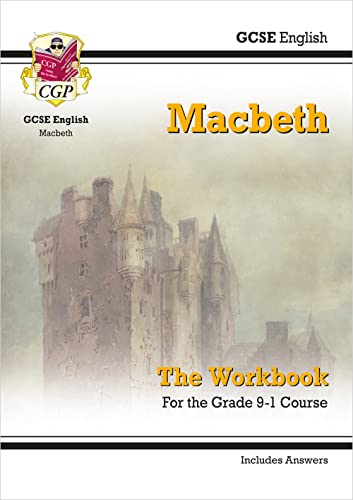 GCSE English Shakespeare - Macbeth Workbook (includes Answers): for the 2024 and 2025 exams (CGP GCSE English Text Guide Workbooks)