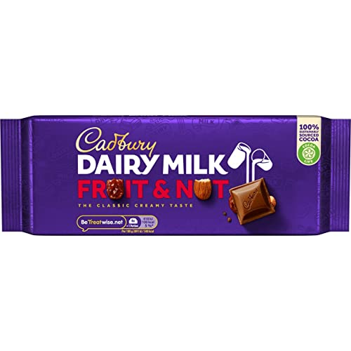 Cadbury Dairy Milk Fruit & Nut Bar 120 g