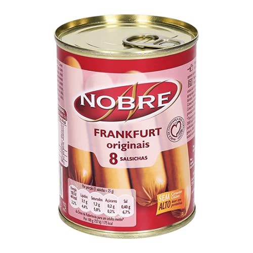 Salsichas Nobre Frankfurt 12x200g