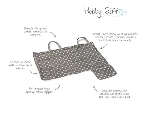 Hobby Gift Reversible Fold Out Knitting Storage Bag with Knitting