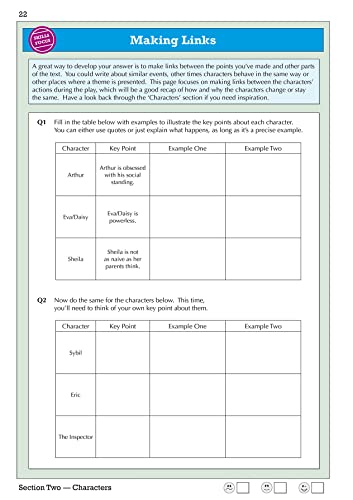 GCSE English - An Inspector Calls Workbook (includes Answers): for the 2024 and 2025 exams (CGP GCSE English Text Guide Workbooks)