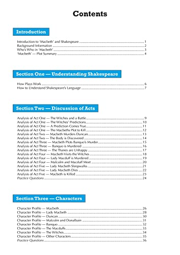 GCSE English Shakespeare Text Guide - Macbeth includes Online Edition & Quizzes: for the 2024 and 2025 exams (CGP GCSE English Text Guides)