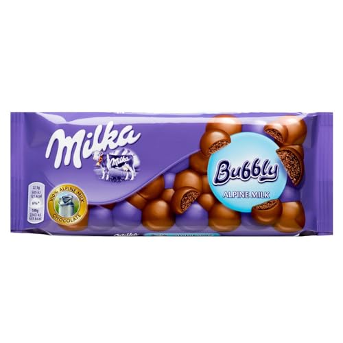 Milka Bubbly Alpine Milk Chocolate Bar 90 g