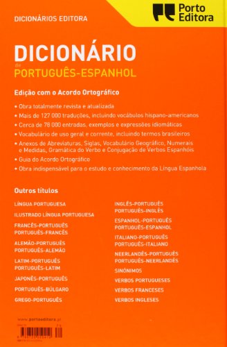 DICIONARIO PORTUGUES ESPAÑOL