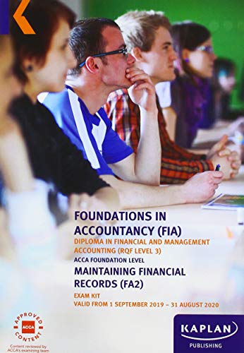 MAINTAINING FINANCIAL RECORDS - EXAM KIT