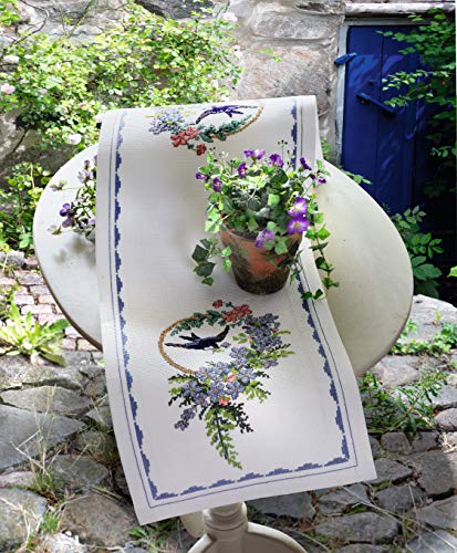 Anchor Runner Xmas Tulips, Multi-Colour, One