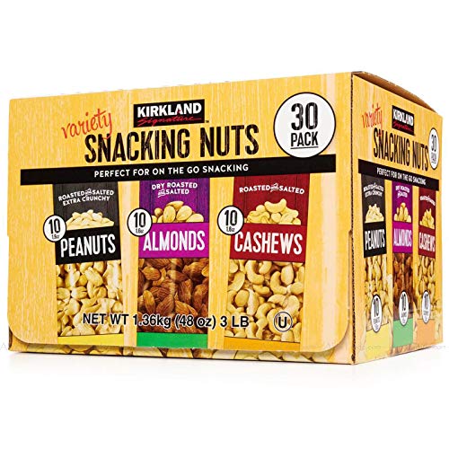 Kirkland Signature Variety Snacking Nuts, 3.0 Pound