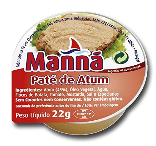 Manná Tuna Paté from Portugal 88g