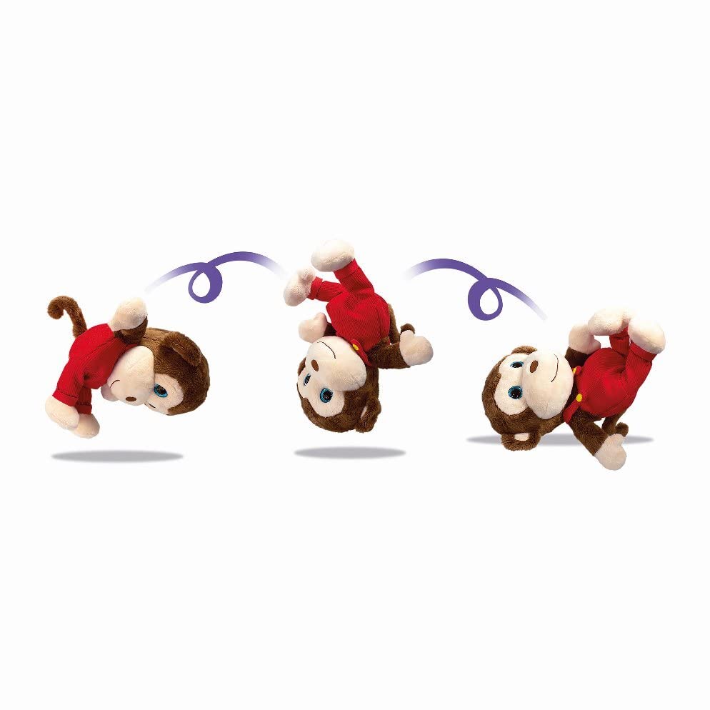 لعبة القرد القلّاب MY MONKEY TUMBLES للأطفال في مرحلة ما قبل المدرسة مع ميزة الشقلبة المضحكة - كما ظهرت على التلفاز!