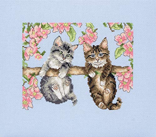 Anchor Cross Stitch Kit: Hanging Around, Multi, 16.5 x 19.5cm