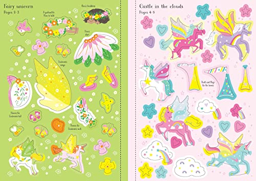 Little Sticker Dolly Dressing Unicorns