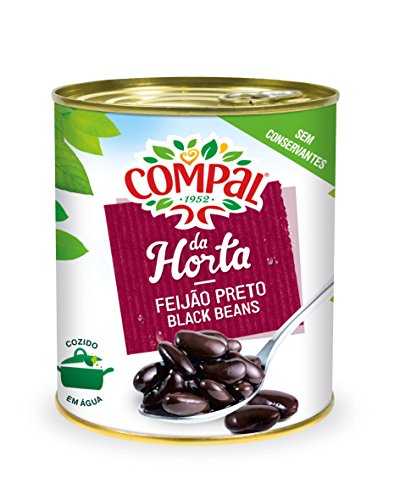 Compal Boiled Black Beans, 845 g