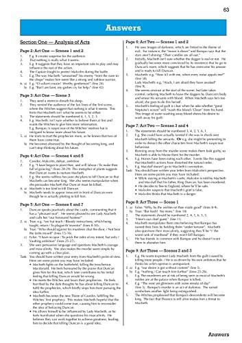 GCSE English Shakespeare - Macbeth Workbook (includes Answers): for the 2024 and 2025 exams (CGP GCSE English Text Guide Workbooks)