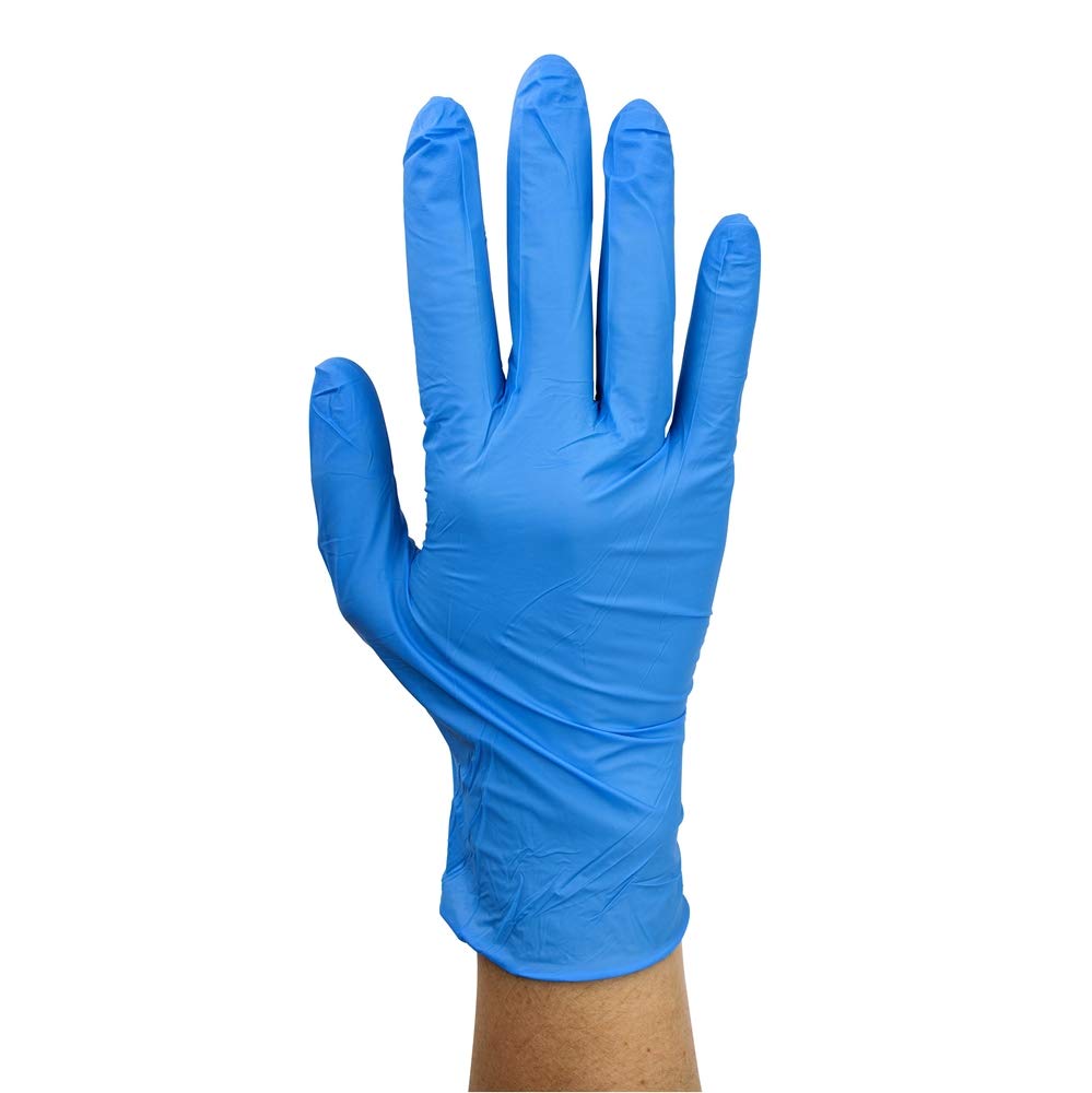 Supertouch Blue Nitrile Powder Free Gloves - Extra Large - Pack of 100