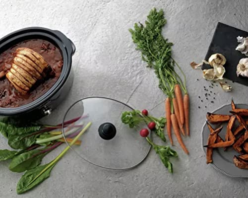 Cookworks 6.5L 320W Slow Cooker - Black