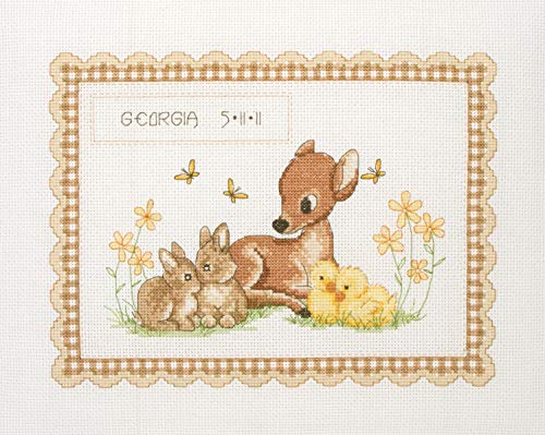 Anchor CS-Baby Animal Birth Record, Multi-Colour, 20 x 26.5cm