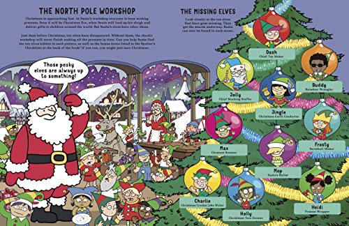 Where's the Elf?: A Christmas Search and Find Book (Search and Find Activity)