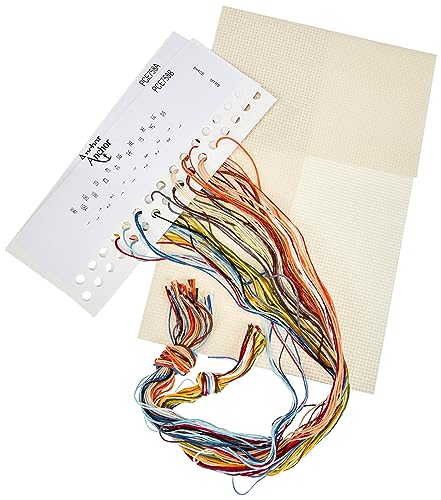 Anchor Cross Stitch Kit: Kitchen, Multi-Colour, 16 x 23cm