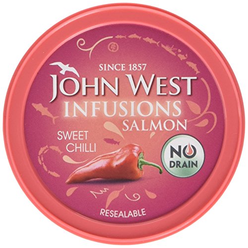 John West Infusions No Drain Salmon Sweet Chilli, 80 g