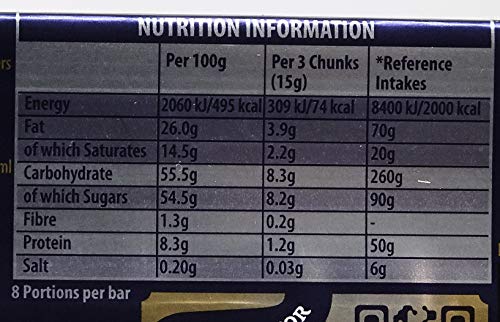 Cadbury Dairy Milk Fruit & Nut Bar 120 g