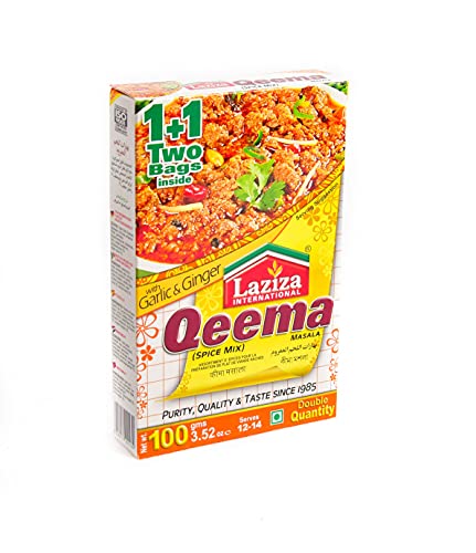 Laziza Qeema Garlic And Ginger Masala Mix 100G