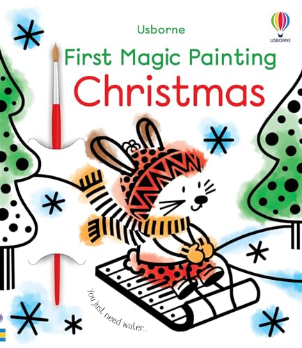 First Magic Painting Christmas: A Christmas Activity Book for Children