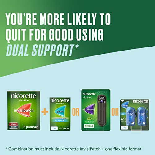 Nicorette Step 1 Invisi Patch Nicotine