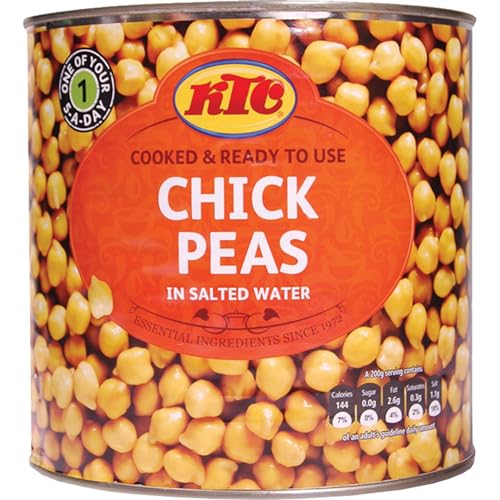 Ktc Chick Peas In Salted Water 2.55kg
