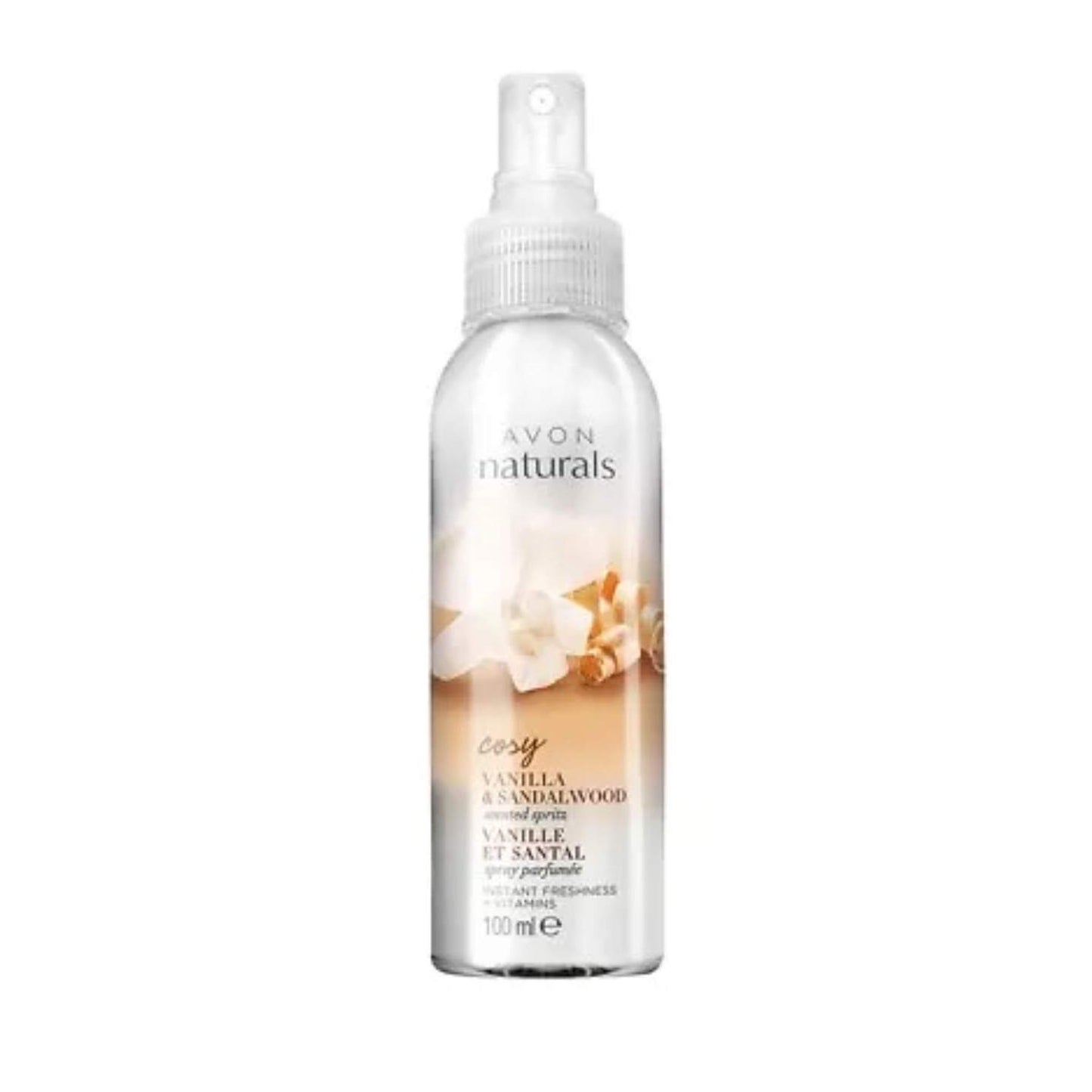 Avon Naturals Vanilla and Sandalwood scented Spritz - 100ml