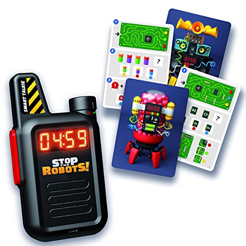 Stop the Robots Game - voice activated game, work as a team or against each other, fast paced game