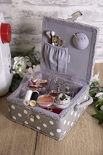 Hobby Gift Sewing Craft Hobby Storage Box, Small, Square,