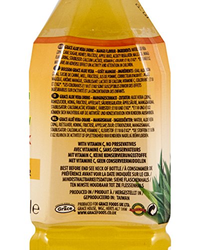 Grace Aloe Vera Drink Mango Flavour 500ml