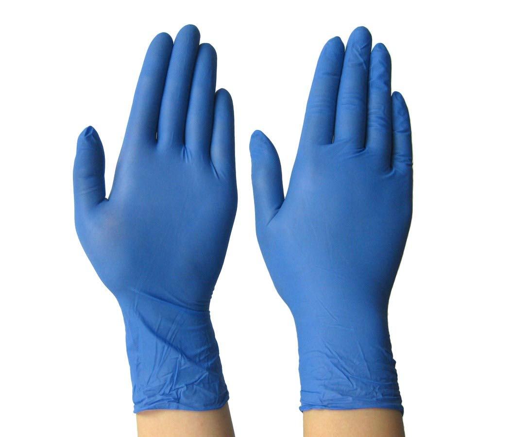 Supertouch Blue Nitrile Powder Free Gloves - Extra Large - Pack of 100