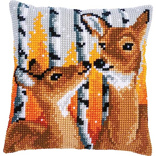 Vervaco Kit Cross Stitch Kit: Cushion: Deer