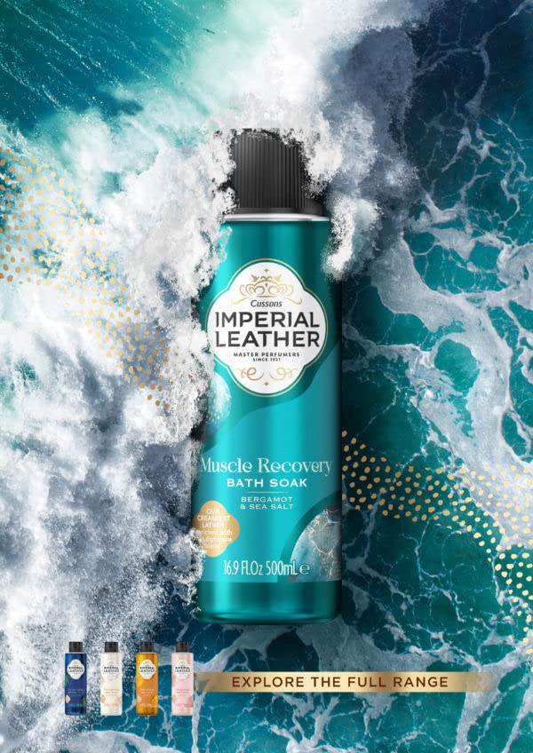 Imperial Leather LEATHER BATH - MUSCLE SOAK, White, 500ml