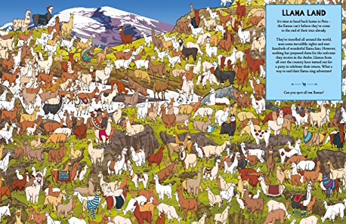 Where's the Llama?: A Whole Llotta Llamas to Search and Find: 1 (Search and Find Activity)