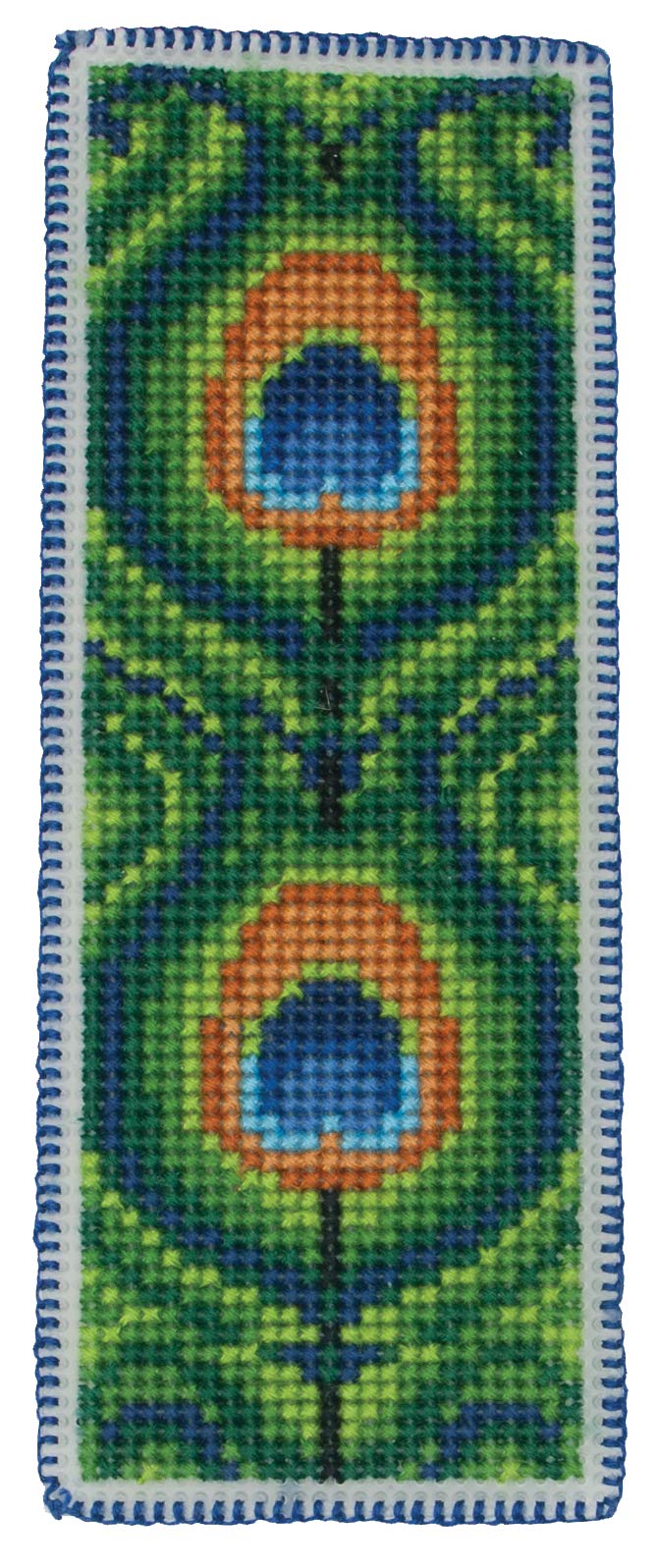 Anchor CS Bookmark-Peacock, Multi, 5.5 x 14.5cm