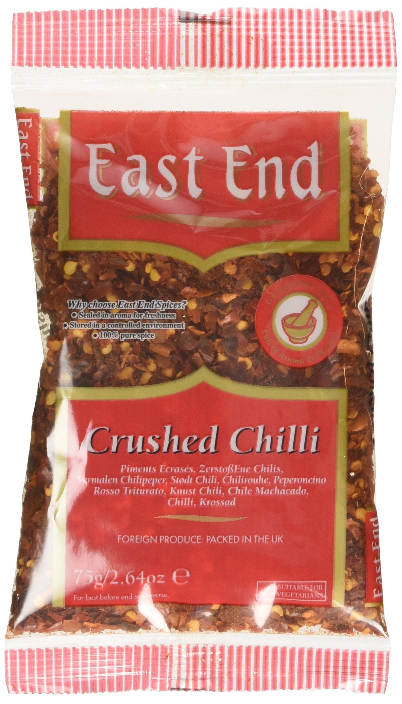 East End Crushed Chilli, 75g
