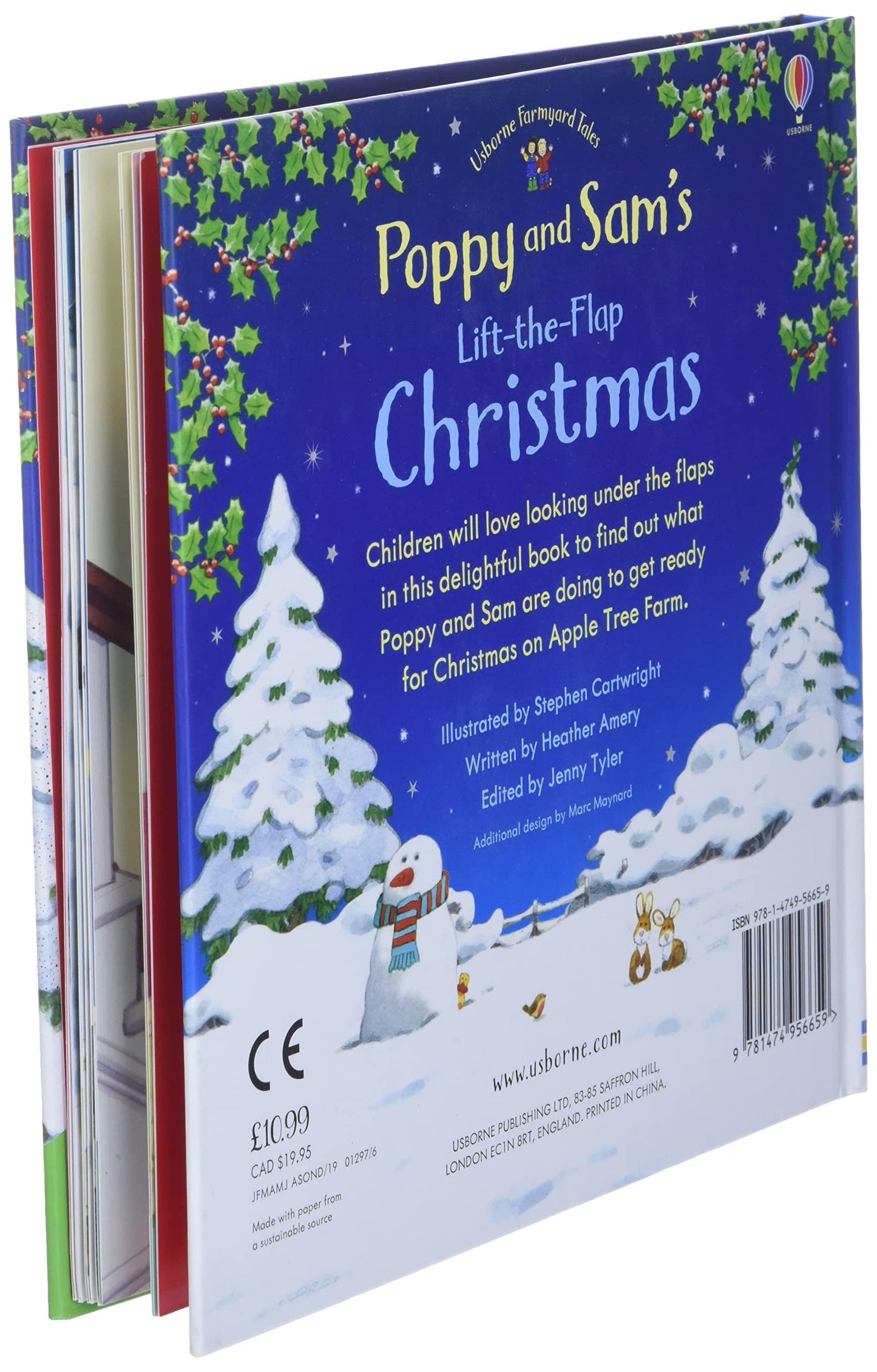 Poppy and Sam's Lift-the-Flap Christmas (Farmyard Tales Poppy and Sam)