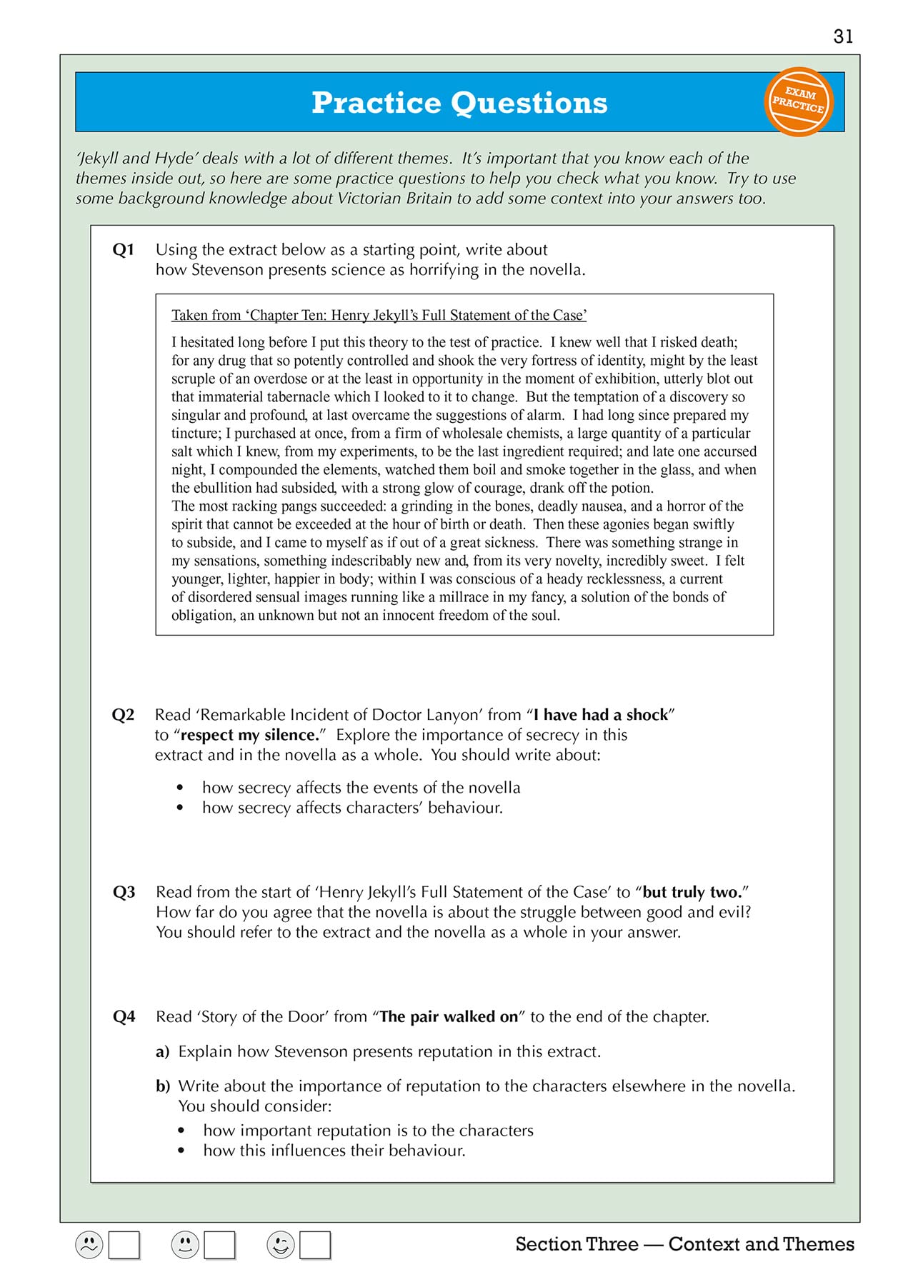 GCSE English - Dr Jekyll and Mr Hyde Workbook (includes Answers): for the 2024 and 2025 exams (CGP GCSE English Text Guide Workbooks)