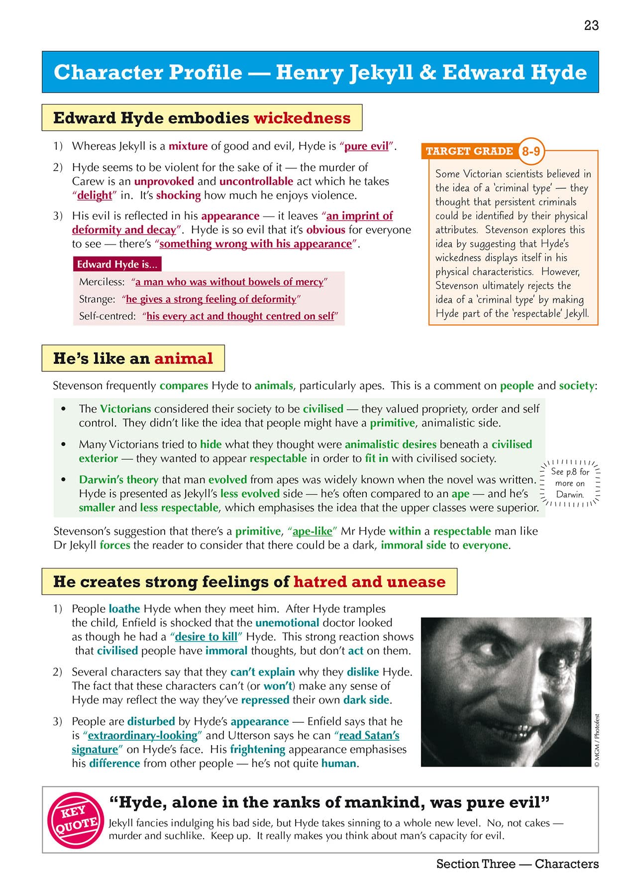 GCSE English Text Guide - Dr Jekyll and Mr Hyde includes Online Edition & Quizzes: for the 2024 and 2025 exams (CGP GCSE English Text Guides)