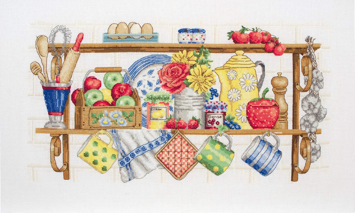 Anchor CS The Kitchen Shelf, Multi-Colour, 20 x 38cm