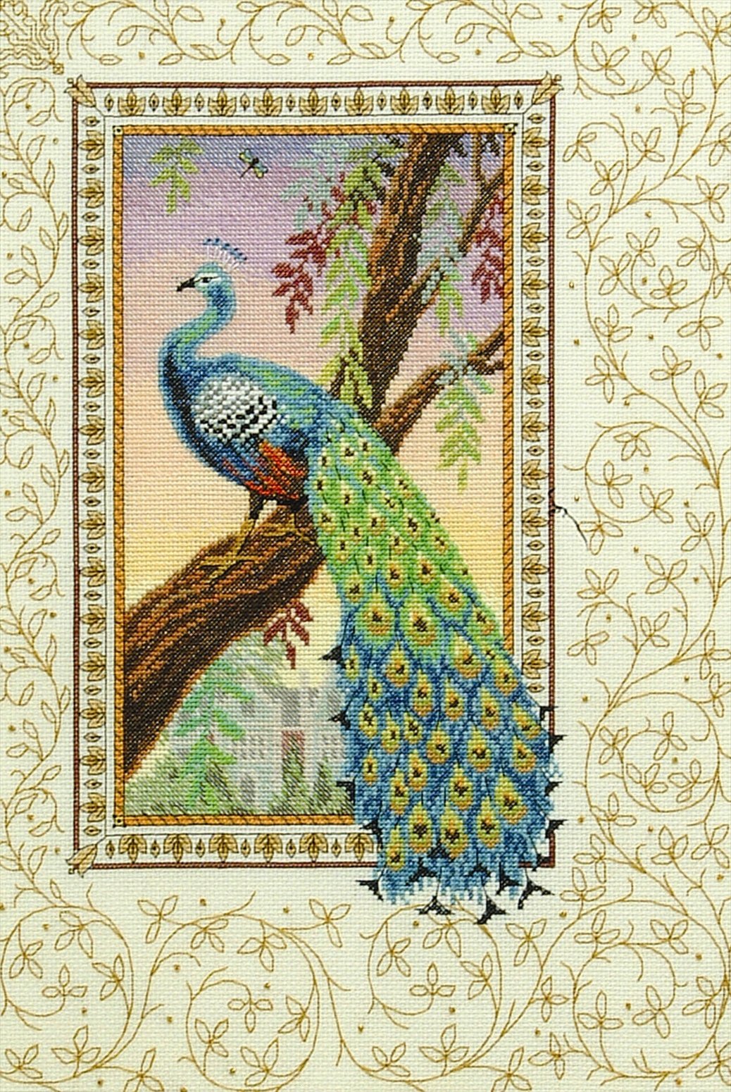 Anchor Cross Stitch Renaissance Peacock, Assorted