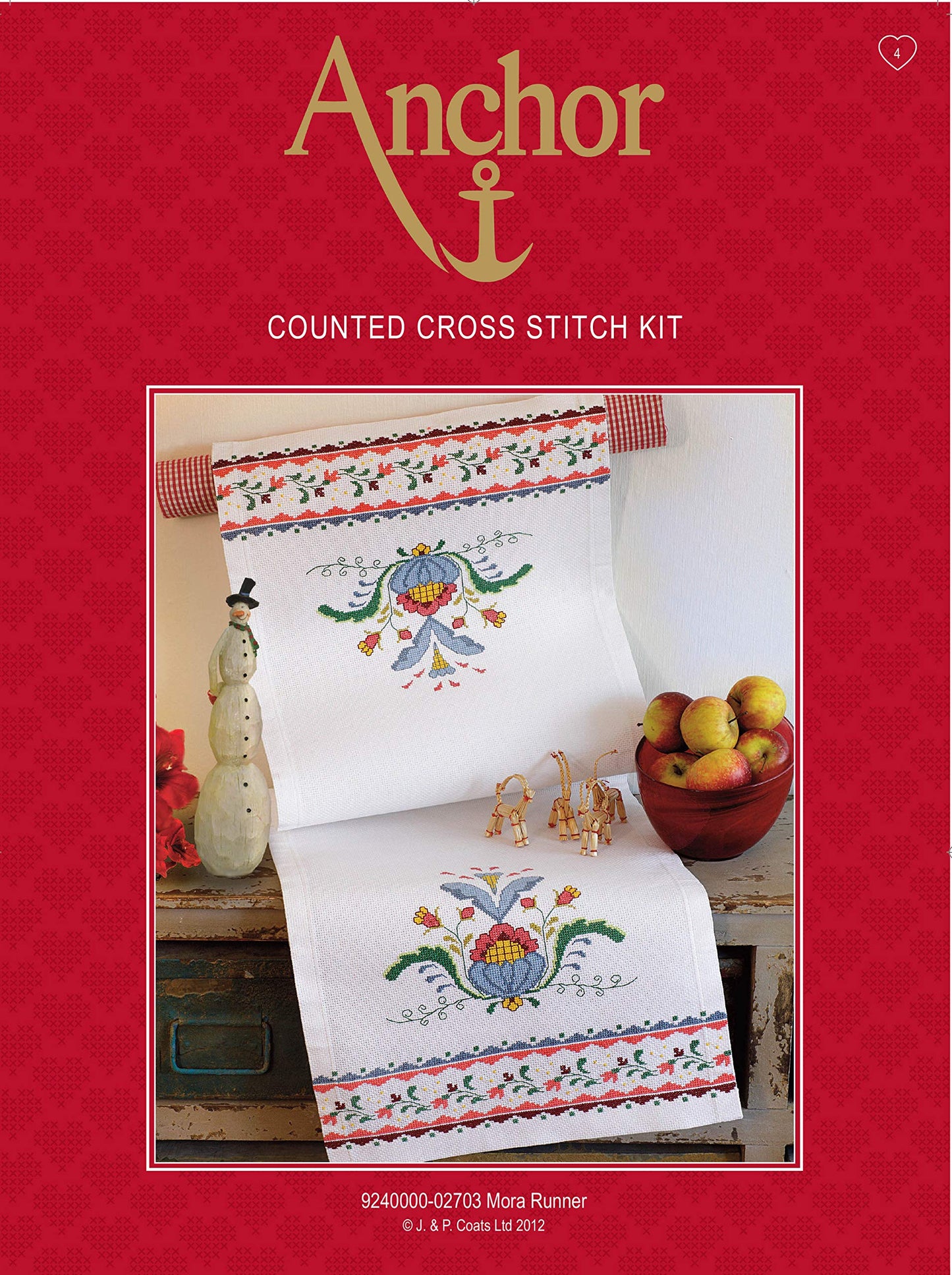 Anchor Cross Stitch Kit: My Garden, Multi-Colour, 20 x 24cm